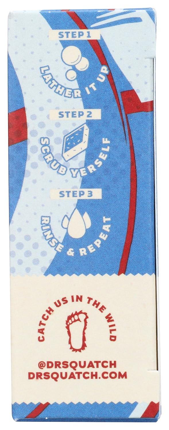 imageDr Squatch Natural Bar Soap Liberty Lather Captain America 5 oz