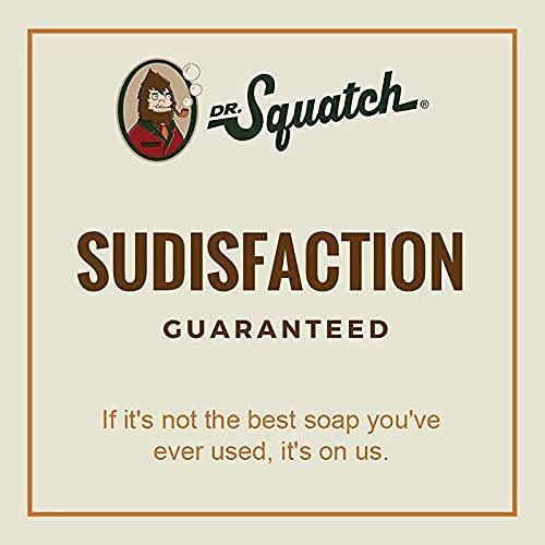 imageDr Squatch Natural Bar Soap for Men Cold Process Soap with No Harsh Chemicals Coastal Mist 5 oz 3PackCedar