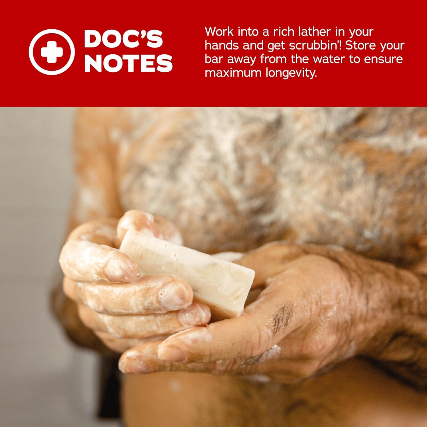 imageDr Squatch Natural Bar Soap for Men Cold Process Soap with No Harsh Chemicals Coastal Mist 5 oz 3PackSandalwood Summit