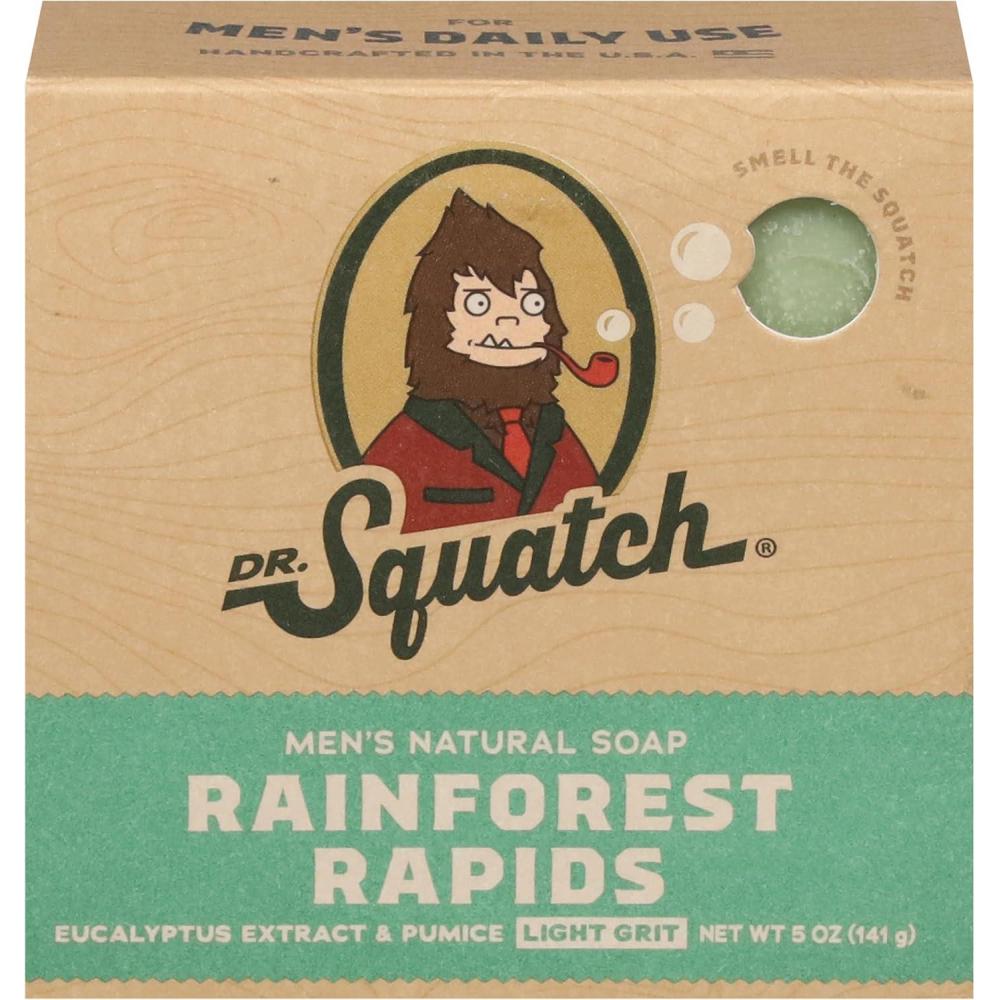 imageDr Squatch Bar Soap Rainforest Rapids 5 Ounce5 Ounce Pack of 1