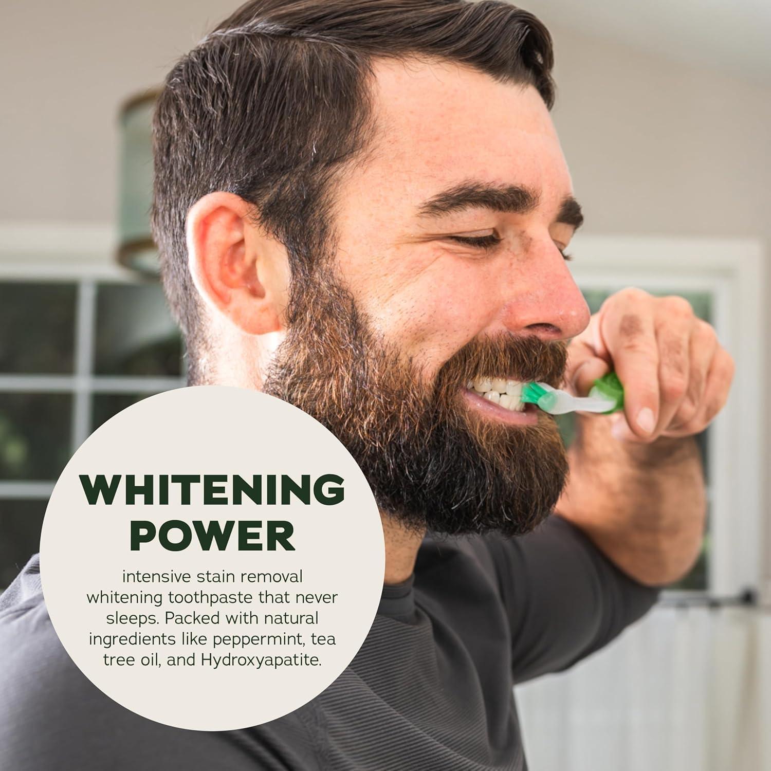 imageDr Squatch Hydroxyapatite Whitening Toothpaste Natural FluorideFree Enamel Support Day amp Night Set Citrus Mint amp Spearmint 47 oz 2Pack