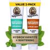 imageDr Squatch Hydroxyapatite Whitening Toothpaste  Natural FluorideFree  Enamel Support  Day amp Night Set  Citrus Mint amp Spearmint 47 oz 2Pack