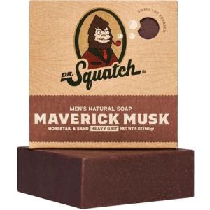 Dr. Squatch Men’s Natural Bar Soap 5oz – Maverick Musk