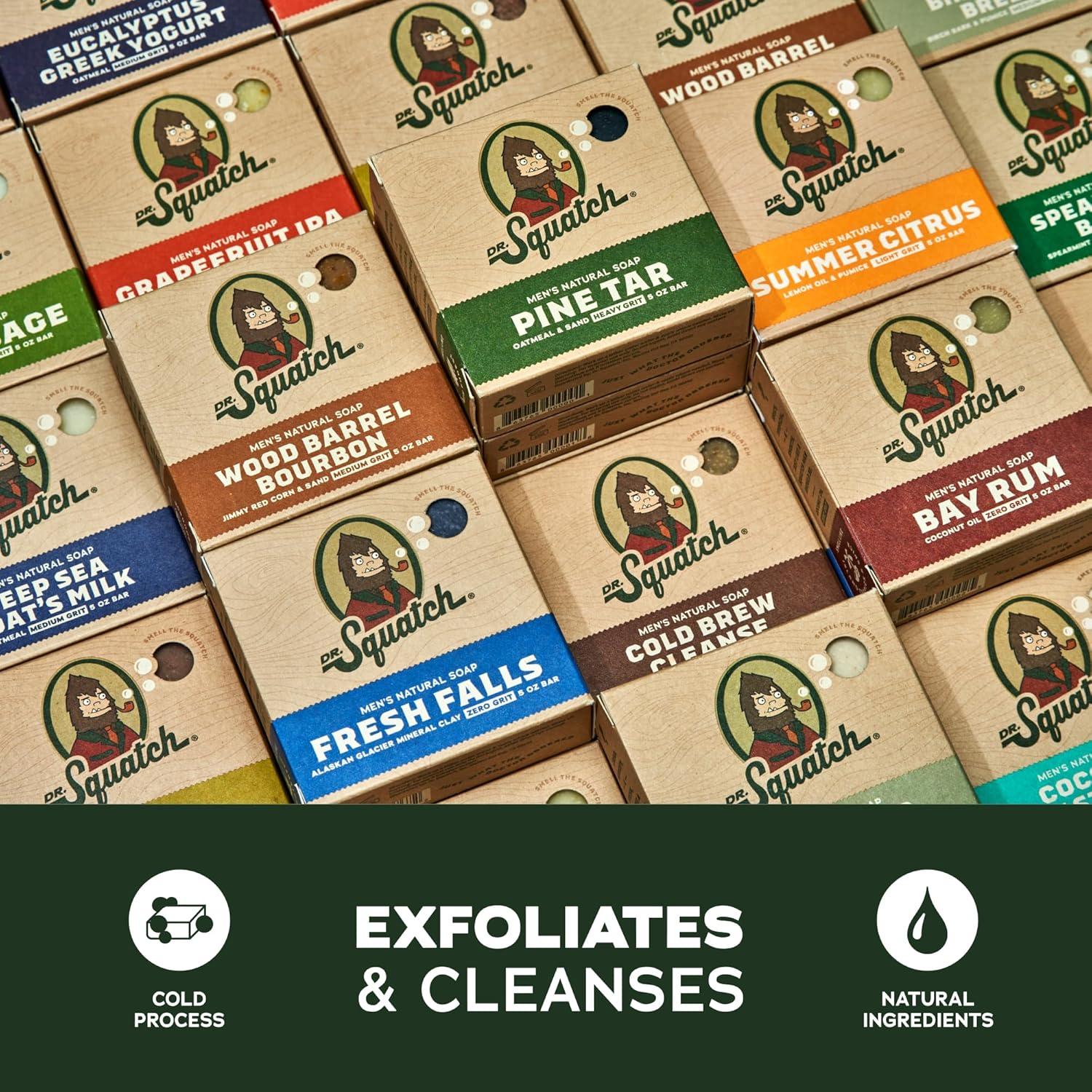 imageDr Squatch Star Wars Bundle Natural 4 Soap and 2 Deodorant Gift Set Wisdom Wash Wisdom Guard Sinister Scrub Sinister SticcEpisode 2 with Collectors Box