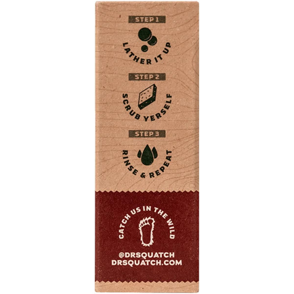 imageDr Squatch All Natural Bar Soap for Men with Zero Grit Bay RumBay Rum