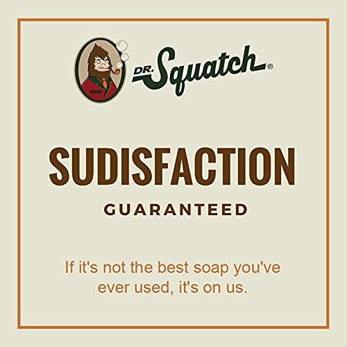 imageDr Squatch All Natural Bar Soap for Men with Zero Grit Bay Rumalpine sage